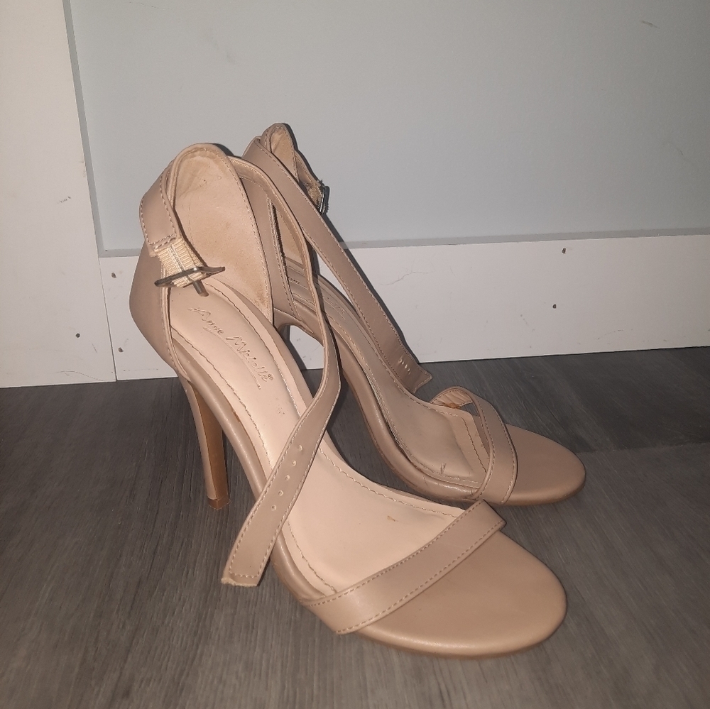 Anne Michelle Ankle Strap Heels